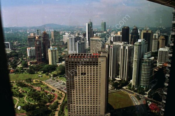 View from Petronas Towers Sky Bridge, Kuala Lumpur